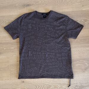 Ksubi T-Shirt Short Sleeves Heroism Biggie Size M Brownish Gray